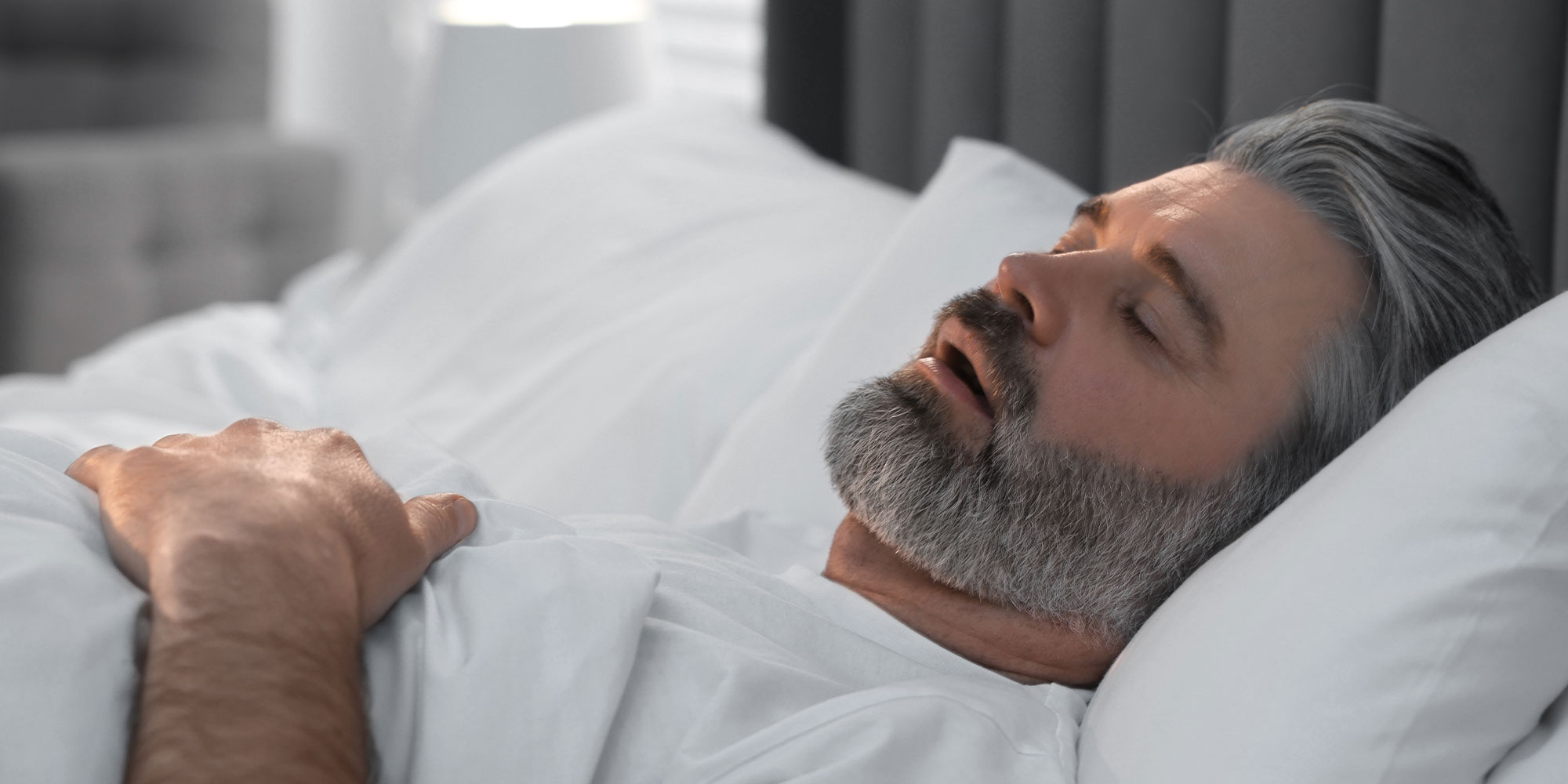 man sleeping